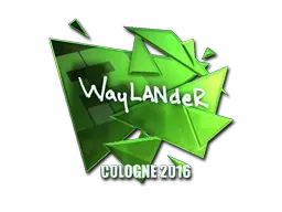 Sticker | wayLander (Foil) | Cologne 2016