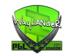 Sticker | wayLander | Krakow 2017