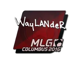 Sticker | wayLander | MLG Columbus 2016