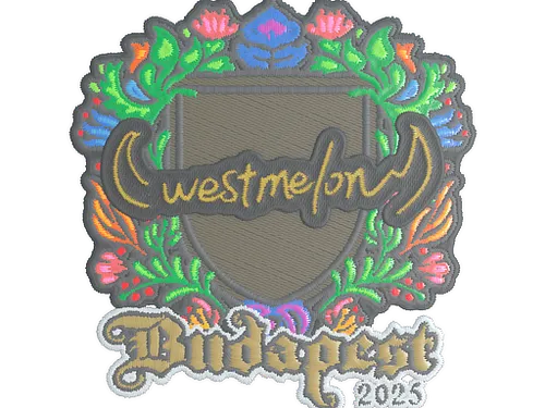 Sticker | westmelon (Embroidered) | Budapest 2025