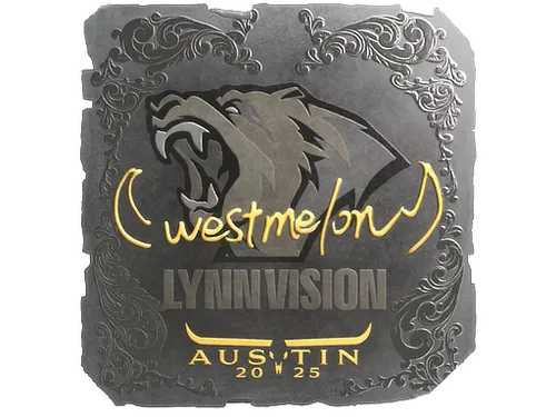 Sticker | westmelon (Foil) | Austin 2025