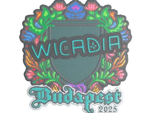Sticker | Wicadia (Embroidered) | Budapest 2025