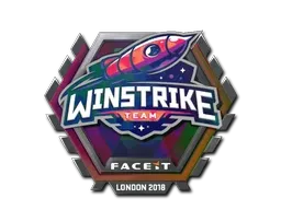 Sticker | Winstrike Team (Holo) | London 2018