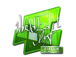 Sticker | WorldEdit (Foil) | Atlanta 2017