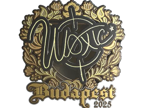 Sticker | woxic (Gold) | Budapest 2025