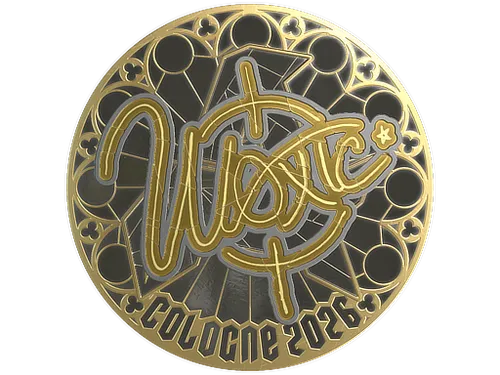 Sticker | woxic (Gold) | Cologne 2026