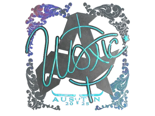 Sticker | woxic (Holo) | Austin 2025