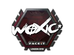 Sticker | woxic | London 2018