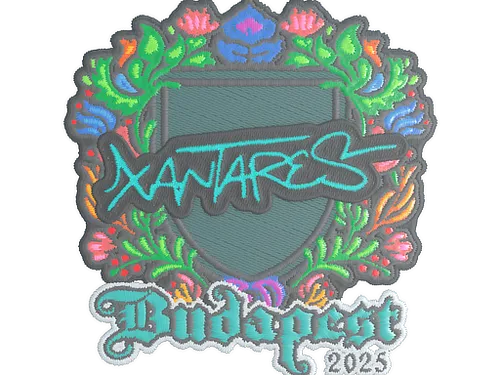 Sticker | XANTARES (Embroidered) | Budapest 2025