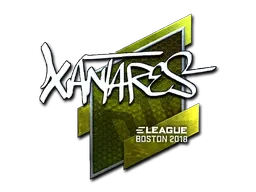 Sticker | XANTARES (Foil) | Boston 2018