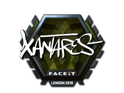 Sticker | XANTARES (Foil) | London 2018