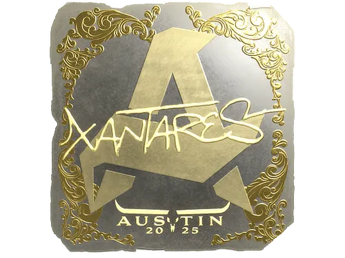Sticker | XANTARES (Gold) | Austin 2025