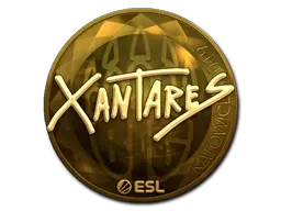 Sticker | XANTARES (Gold) | Katowice 2019