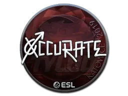 Sticker | xccurate (Foil) | Katowice 2019