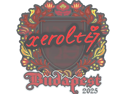 Sticker | xerolte | Budapest 2025