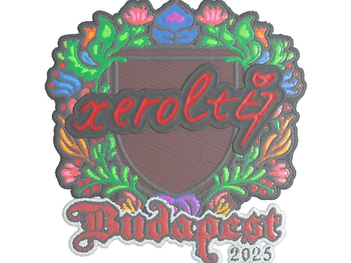 Sticker | xerolte (Embroidered) | Budapest 2025