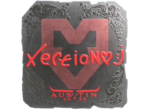 Sticker | xertioN (Foil) | Austin 2025