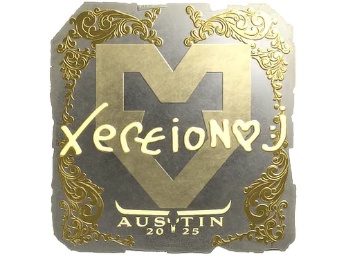 Sticker | xertioN (Gold) | Austin 2025
