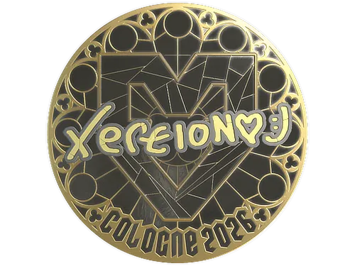 Sticker | xertioN (Gold) | Cologne 2026