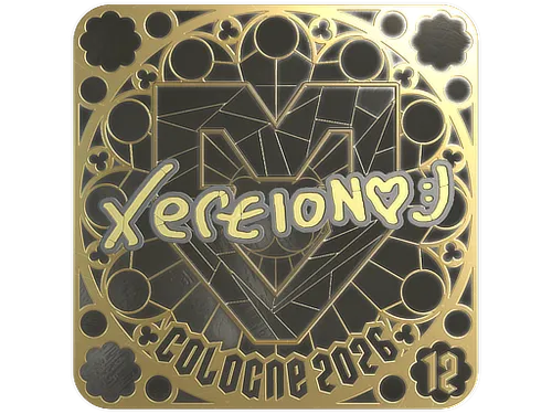 Sticker | xertioN (Gold, Ranked) | Cologne 2026