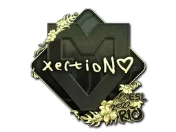 Sticker | xertioN (Gold) | Rio 2022