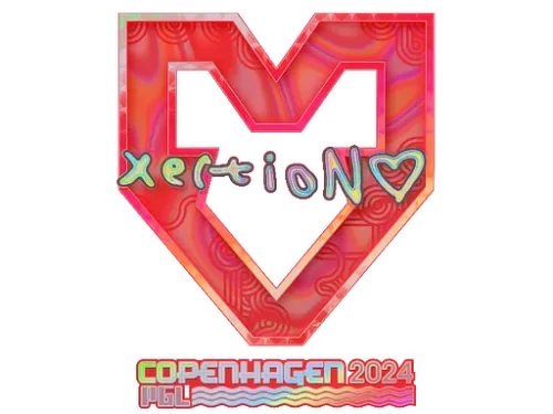 Sticker | xertioN (Holo) | Copenhagen 2024