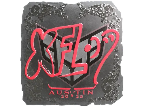Sticker | xfl0ud (Foil) | Austin 2025