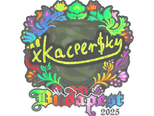 Sticker | xKacpersky (Holo) | Budapest 2025