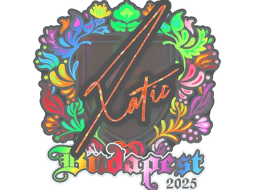 Sticker | XotiC (Holo) | Budapest 2025