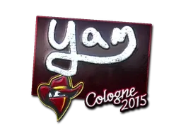 Sticker | yam (Foil) | Cologne 2015