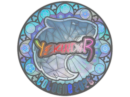 Sticker | YEKINDAR (Holo) | Cologne 2026