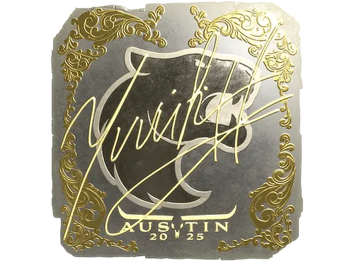 Sticker | yuurih (Gold) | Austin 2025