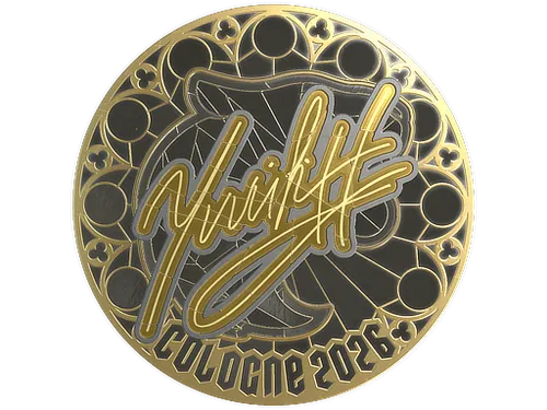 Sticker | yuurih (Gold) | Cologne 2026