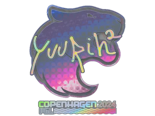 Sticker | yuurih (Holo) | Copenhagen 2024