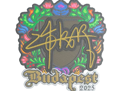 Sticker | z4KR (Embroidered) | Budapest 2025