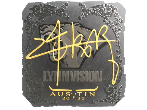 Sticker | z4KR (Foil) | Austin 2025