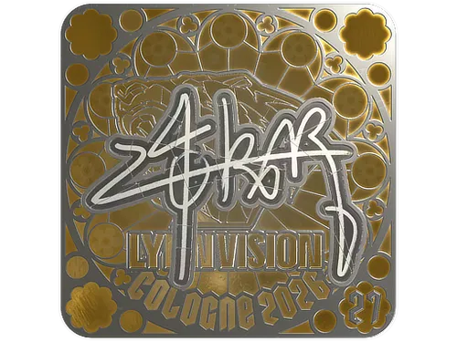 Sticker | z4KR (Foil, Ranked) | Cologne 2026