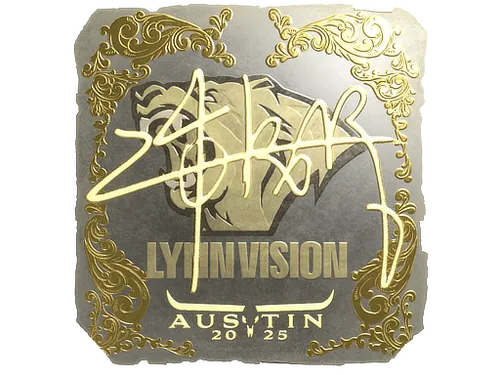 Sticker | z4KR (Gold) | Austin 2025