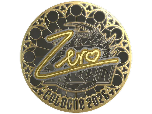 Sticker | Zero (Gold) | Cologne 2026