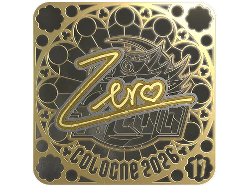 Sticker | Zero (Gold, Ranked) | Cologne 2026