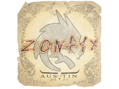 Sticker | zont1x | Austin 2025