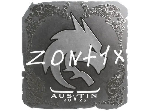 Sticker | zont1x (Foil) | Austin 2025