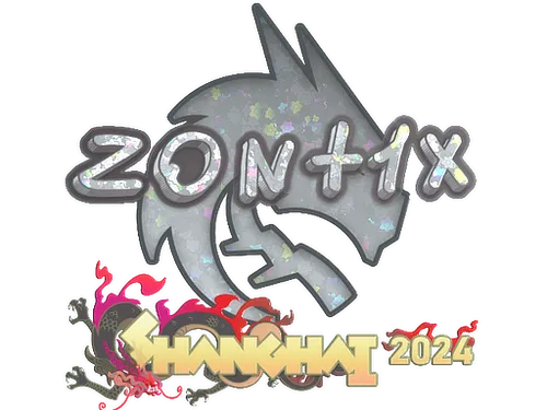 Sticker | zont1x (Glitter) | Shanghai 2024