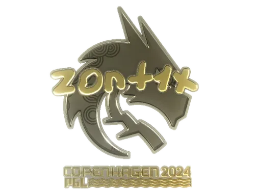 Sticker | zont1x (Gold) | Copenhagen 2024