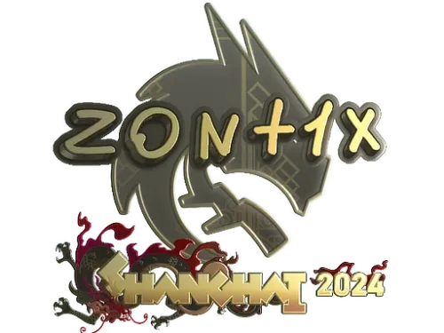 Sticker | zont1x (Gold) | Shanghai 2024