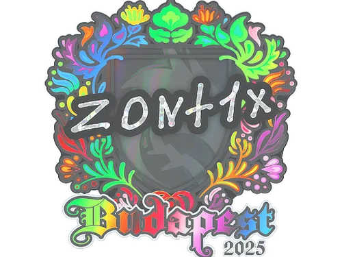 Sticker | zont1x (Holo) | Budapest 2025