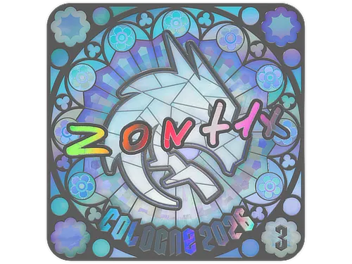 Sticker | zont1x (Holo, Ranked) | Cologne 2026