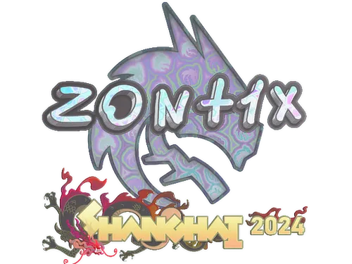 Sticker | zont1x (Holo) | Shanghai 2024