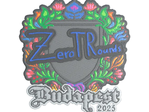 Sticker | ztr (Embroidered) | Budapest 2025