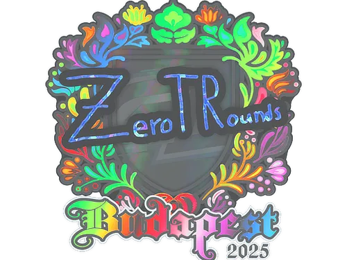 Sticker | ztr (Holo) | Budapest 2025
